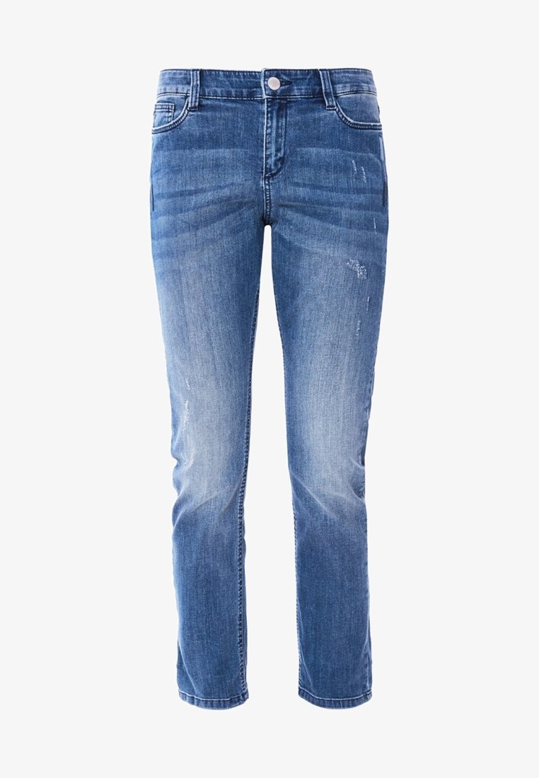 Jean Triangle coupe droite - denim bleu foncé