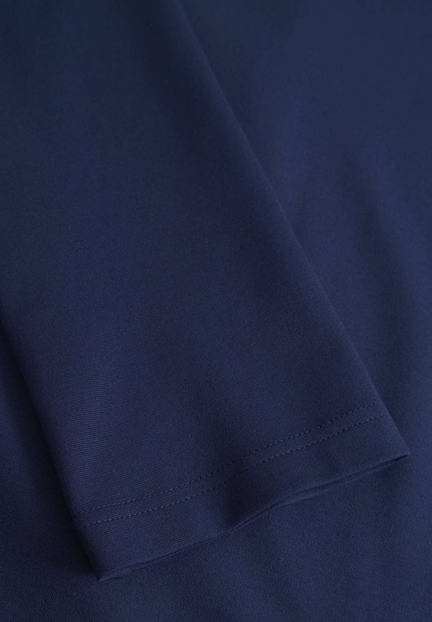 Jascha Stockholm PUNTA MOCK NECK - Top s dlhým rukávom - námornícka modrá