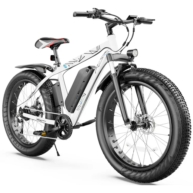 Gocio 26 4.0 Fatbike-Elektrofahrrad für Erwachsene, 500 W E-Bike für Erwachsene, herausnehmbarer 48 V 13 Ah Li-Ion-Akku, professionelle 7-Gang-Schaltung