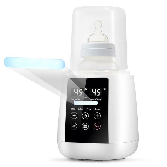 Chauffe Biberon, Chauffe Lait Rapide, Décongélation, Chauffe Aliments, Stérilisateur, Écran LCD, Minuterie, Contrôle de .