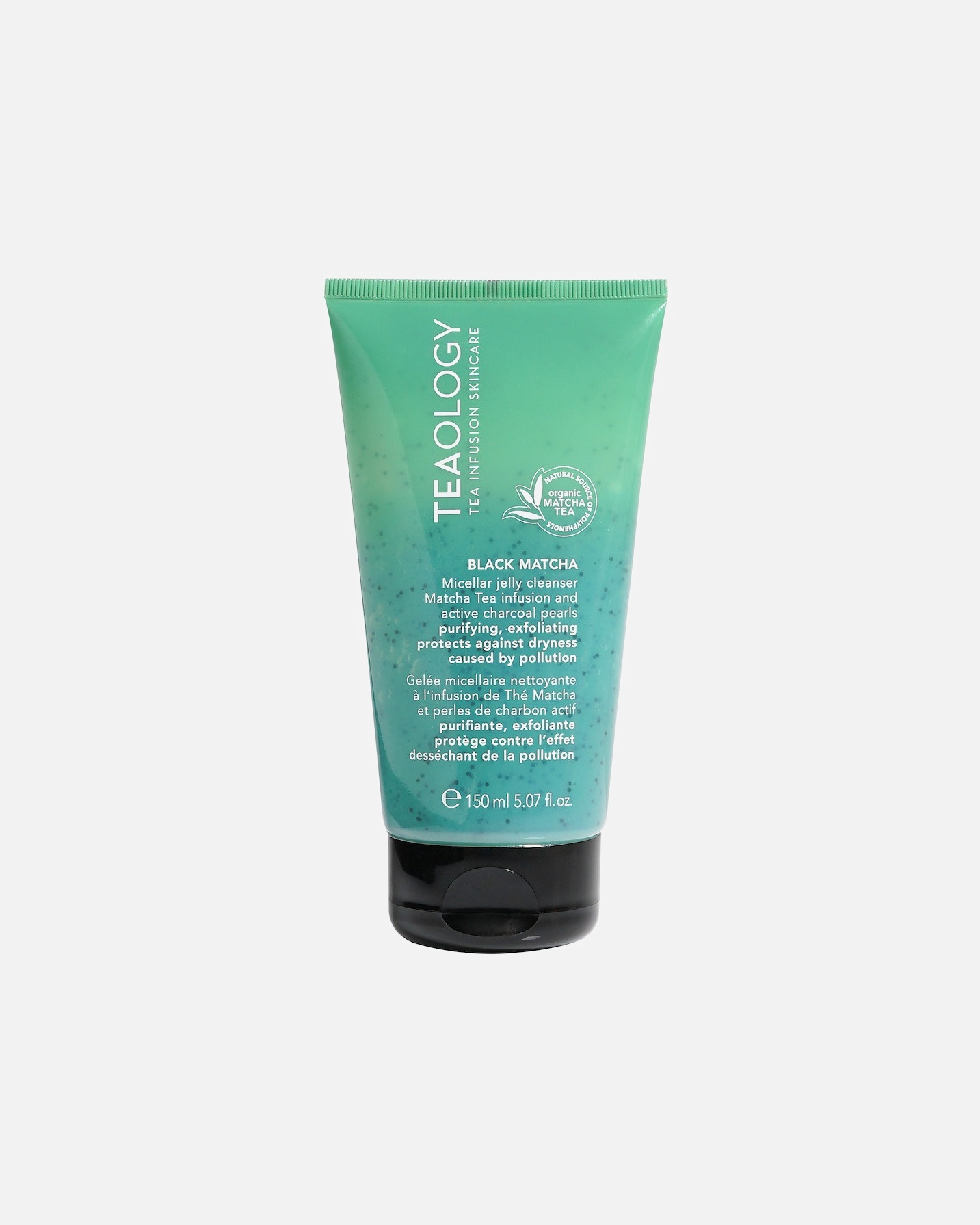 Teaology Reinigingsgel Zwarte Matcha Micellaire Gel - 150 ml