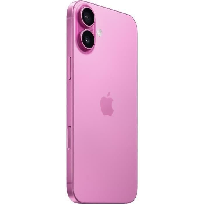 Apple iPhone 16 de 128 GB, color rosa.