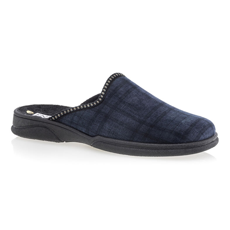 Pantoufles Homme Bleu