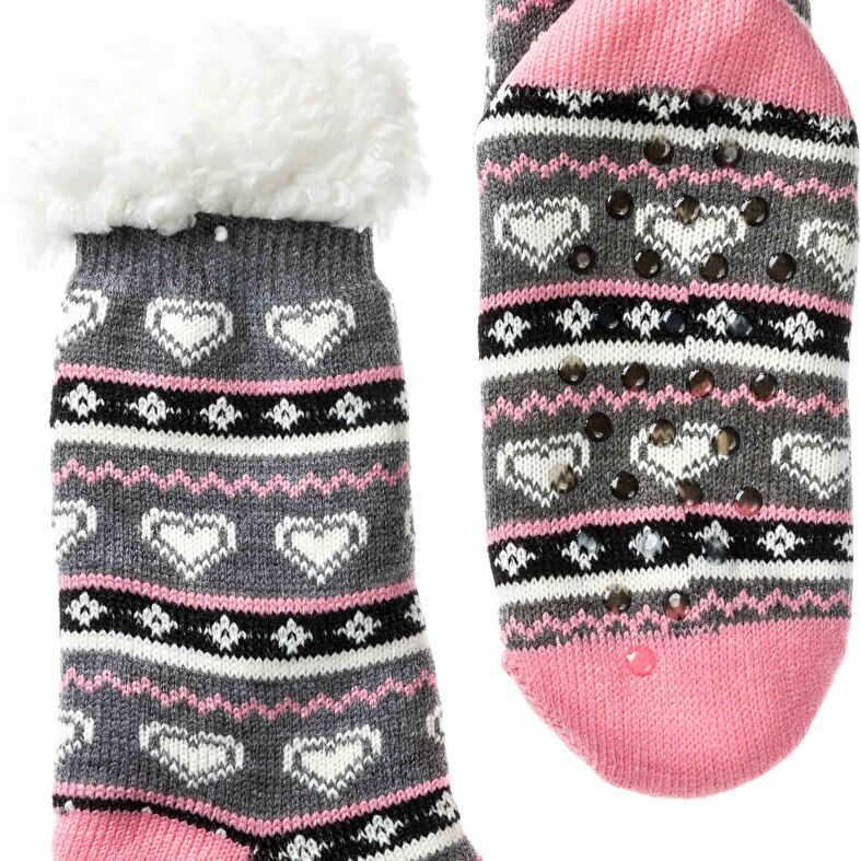 Chaussettes et collants Femme Gris
