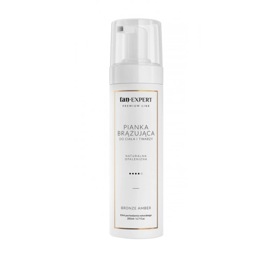 Tanexpert Premium Line pianka brązująca do twarzy i ciała Bronze Amber 200ml