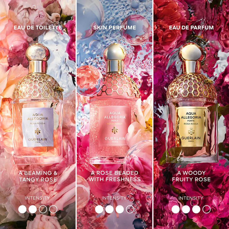 GUERLAIN Aqua Allegoria Perle Rosa Rossa eau de parfum sem álcool para mulheres
