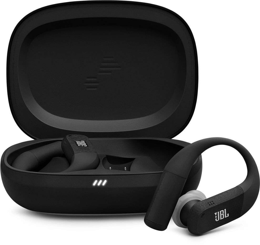 Auriculares deportivos inalámbricos JBL Endurance Peak 4 con cancelación de ruido - Negros