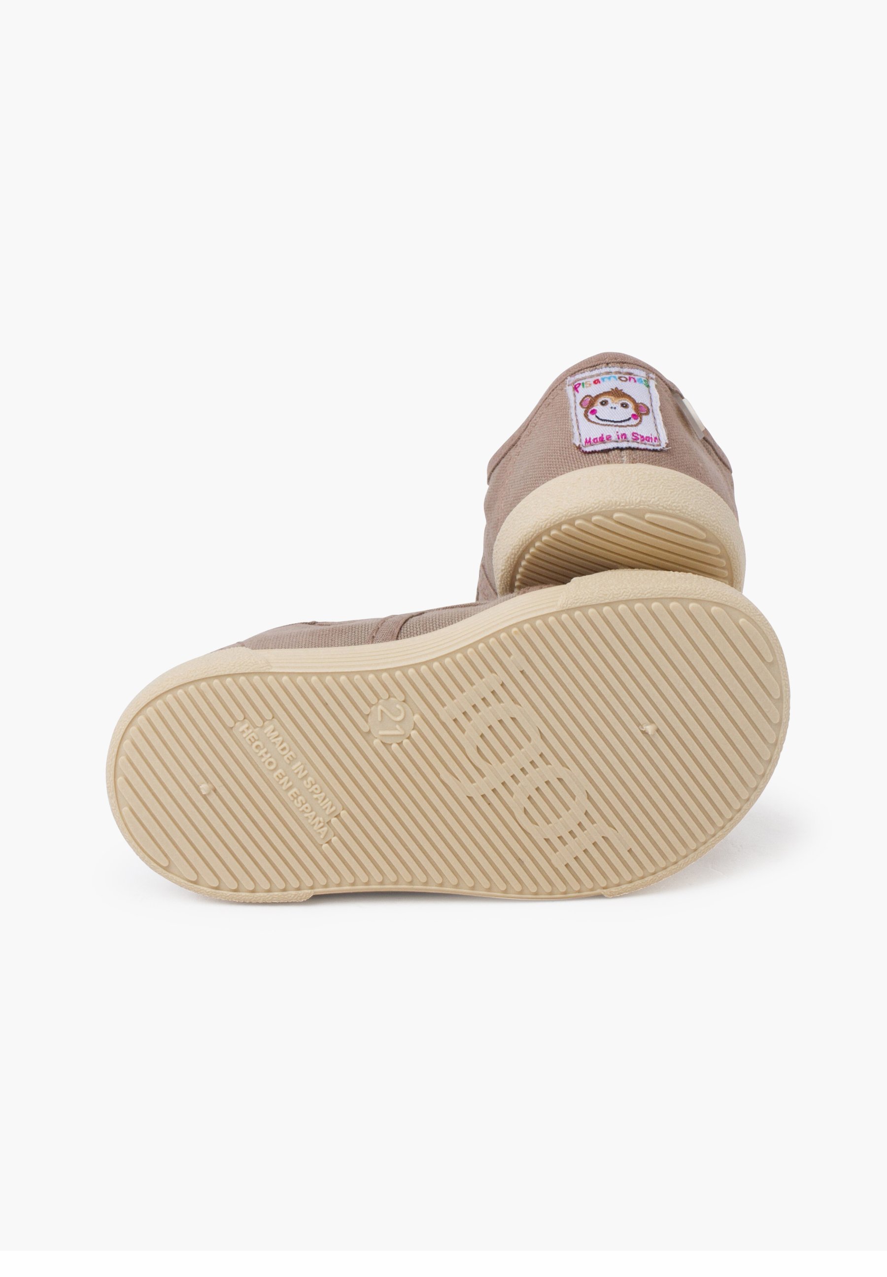Pisamonas PUNTERA BAREFOOT CIERRE ADHERENTE - Babyschoentjes - cacao