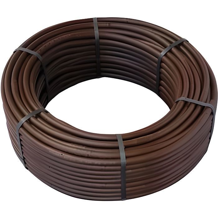 Manguera de goteo integrada (2 l/h - 33 cm) de 13/16 mm de diámetro y 25 m de longitud - PRA/MIR.0090 - Ribiland