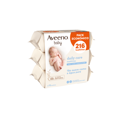 Aveeno Pack Daglig vård Babyvåtservetter 3 enheter 3 enheter