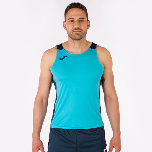 Camiseta Tirantes Joma Record Ii Turquesa Flúor Marino