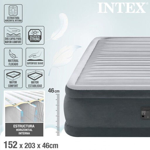  Matelas gonflable Intex Comfort Plush
