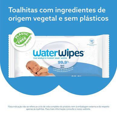 Waterwipes Bio nedves törlőkendők 9x60 darab