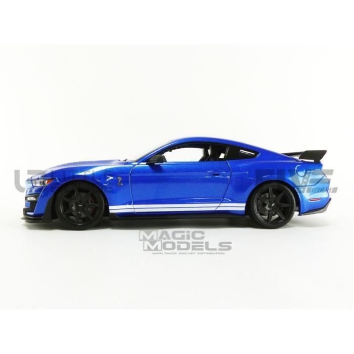Miniatuur verzamelauto - MAISTO - Shelby GT500 Mustang - 2020 - Blauw - 1/18