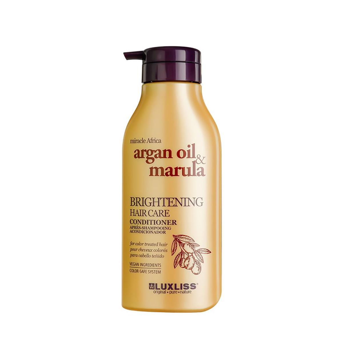 Ulei de argan Luxliss și Marula
