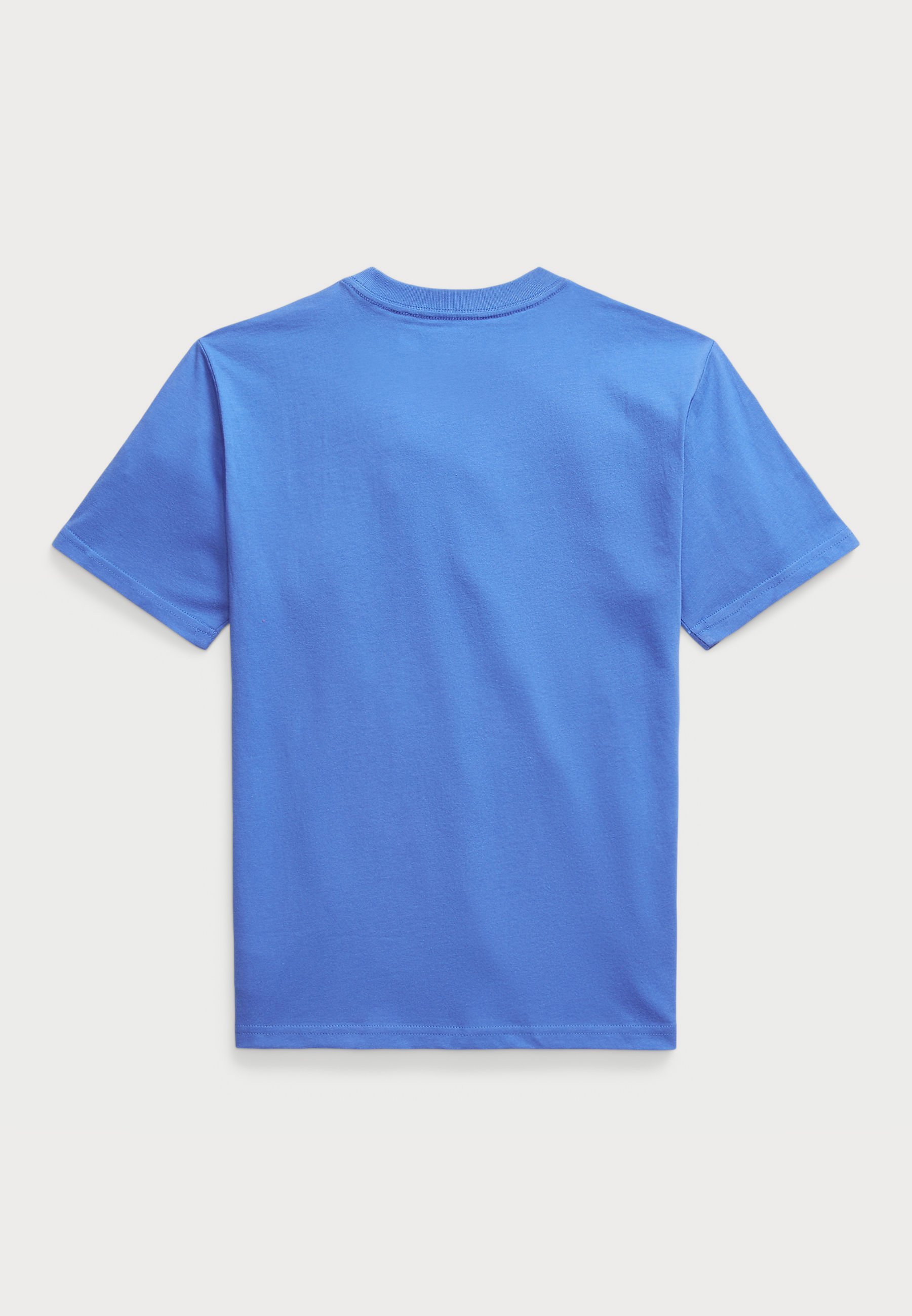 Polo Ralph Lauren katoenen jersey T-shirt met zakje - Basic T-shirt - Maidstone Blue