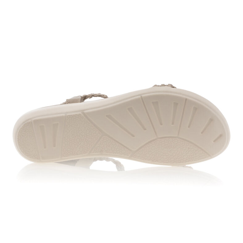 Beige Damen-Sandalen / Zehenfreie Schuhe