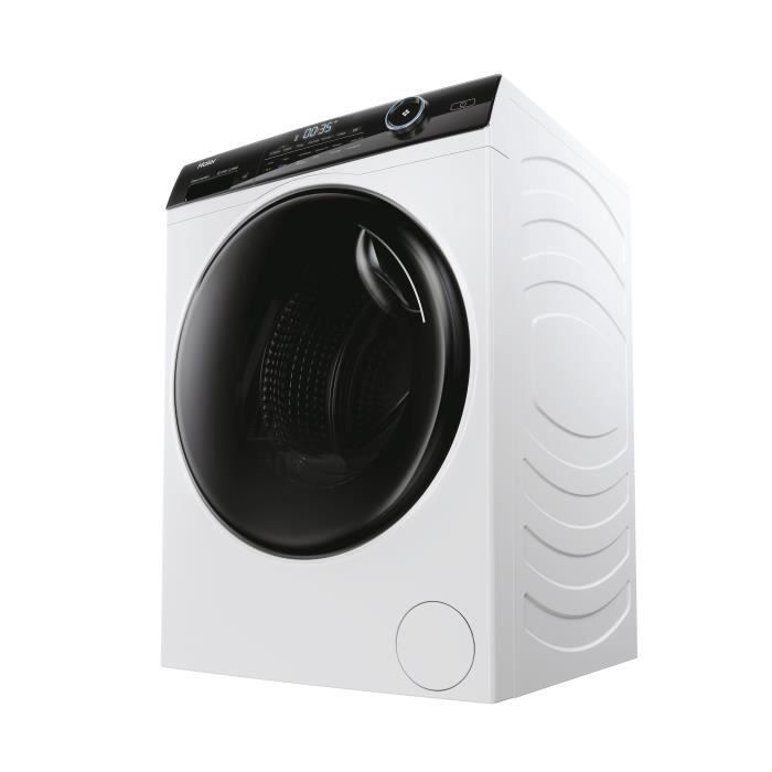 Máquina de lavar roupa HAIER HW90-B14959U1-FR de 9 kg com carregamento frontal - Motor de indução - Ultrassilenciosa