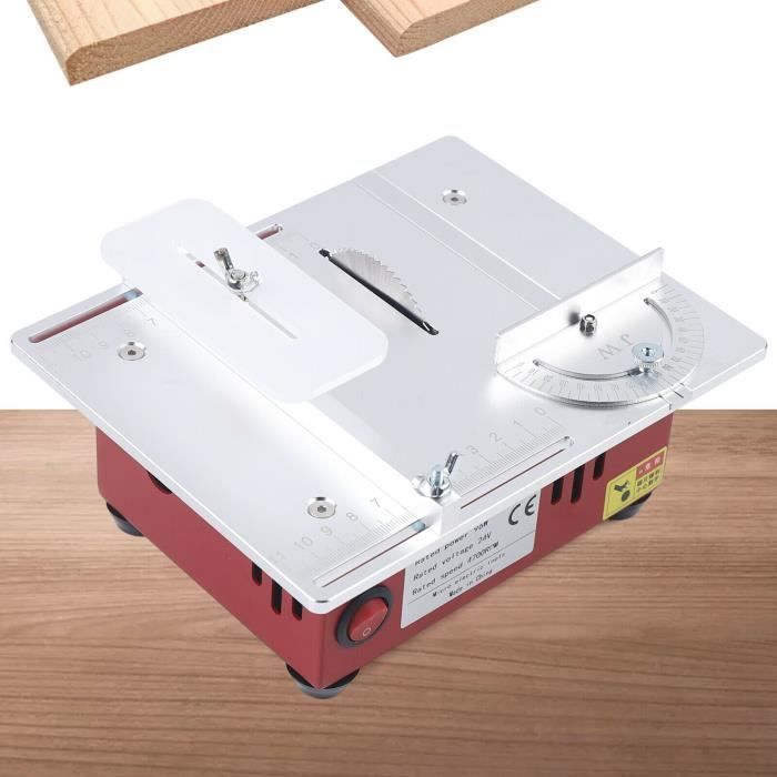 Tischkreissäge zum Selberbauen, kleine Modellsäge, Mini-Kettensäge, 96 Watt, 9200 U/min