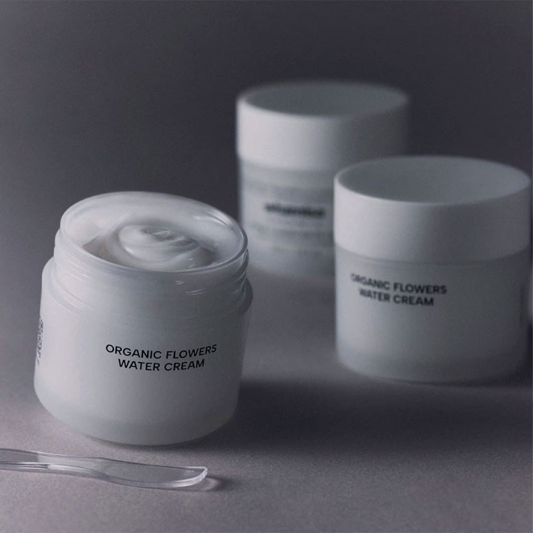 Vodna krema iz organskih cvetov