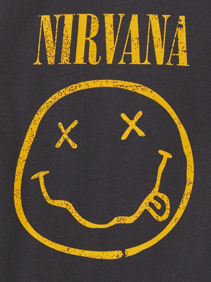 Koszulka „Nirvana” – czarna