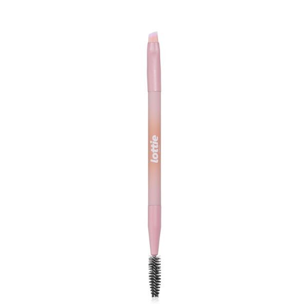 Cepillo de cejas de doble punta Lottie London