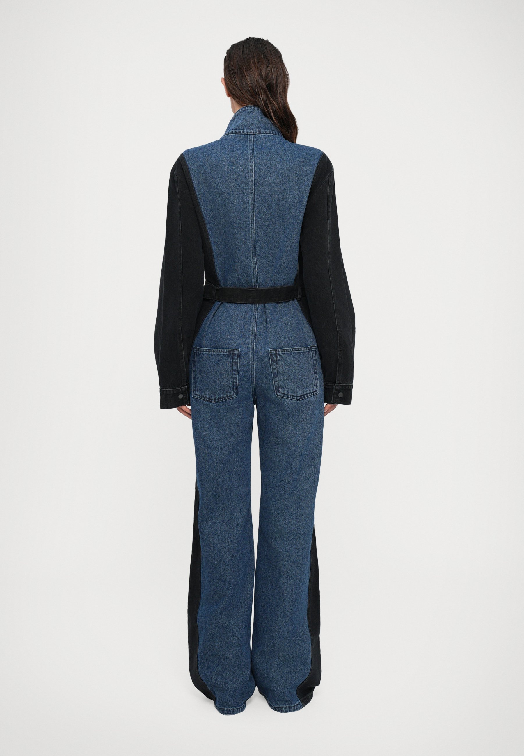 Combinaison Ksenia Schnaider PHANTOM - bleu moyen/noir