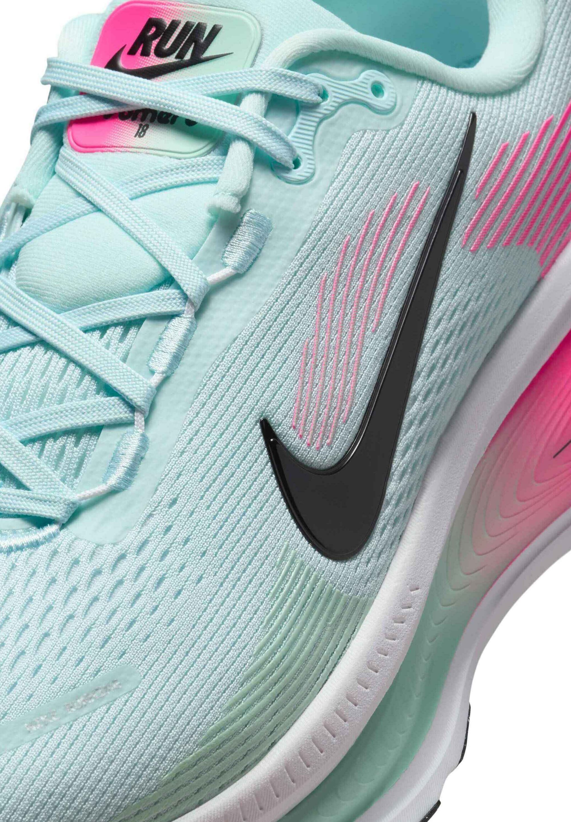 Nike Performance VOMERO 18 - Běžecké boty na silnici - ledovcově modrá bílá hyper růžová černá