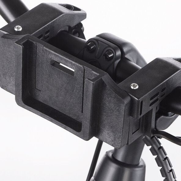 Handlebar basket with quick-release fastener
