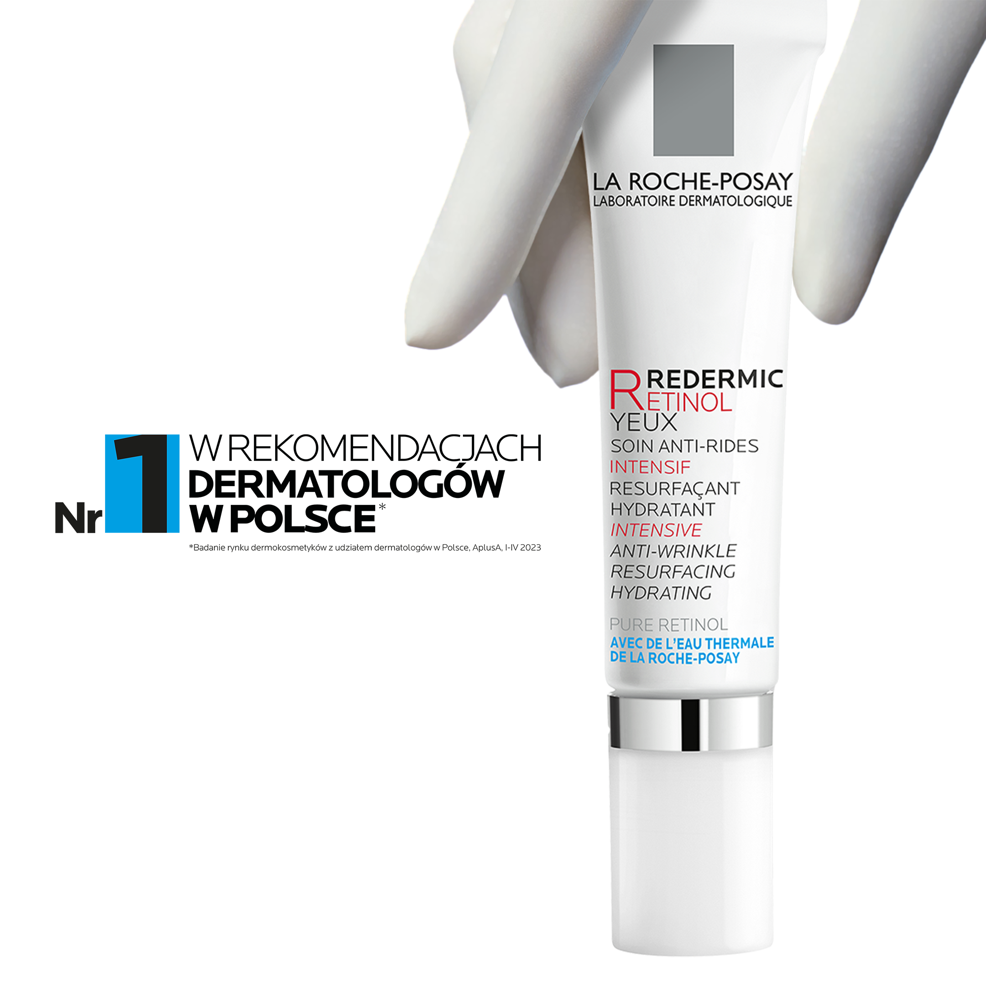 La Roche-Posay ránctalanító szemkörnyékápoló 15 ml Redermic