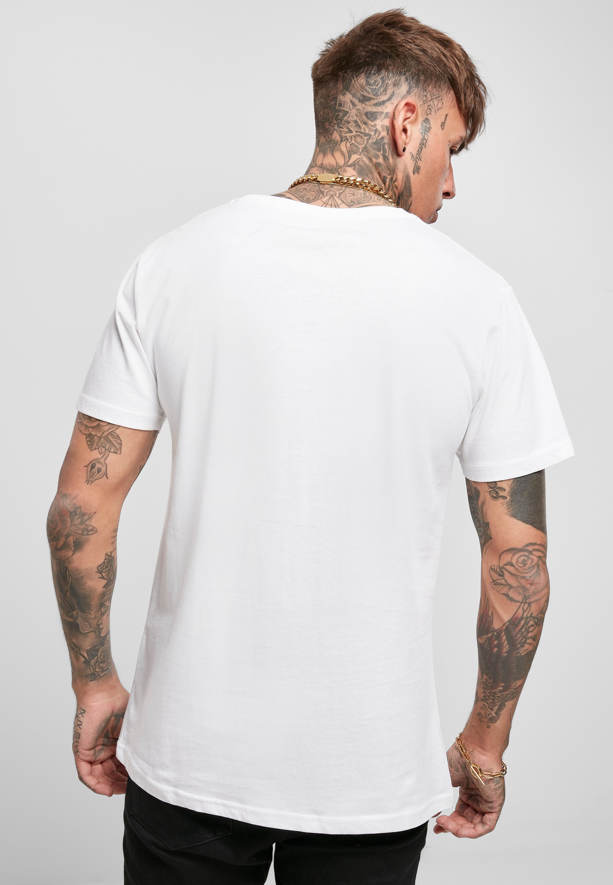 T-shirt imprimé Mister Tee LOONEY TUNES BUGS BUNNY VISAGE DRÔLE - blanc