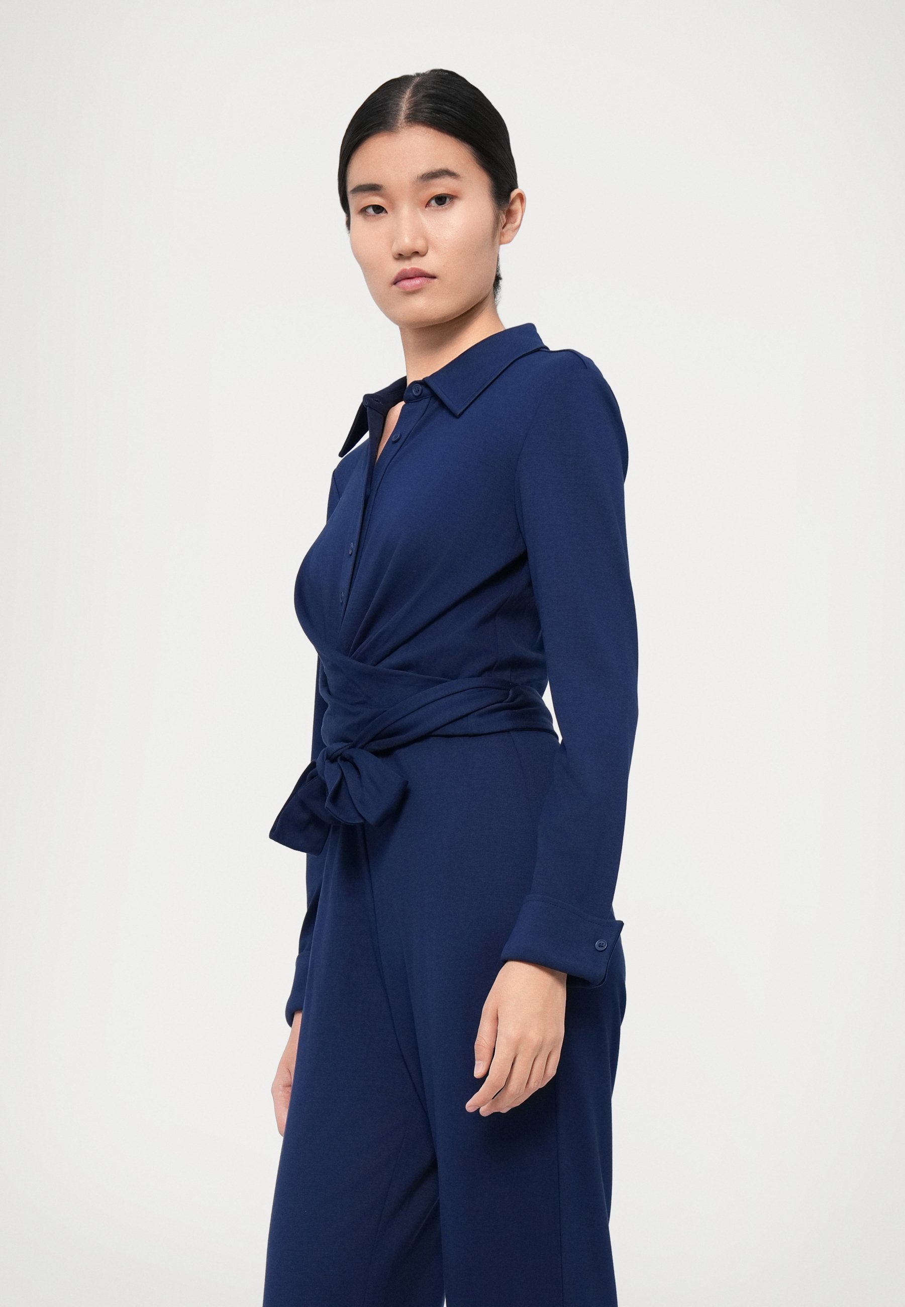 Combinaison Diane von Furstenberg MICHELE - bleu marine classique