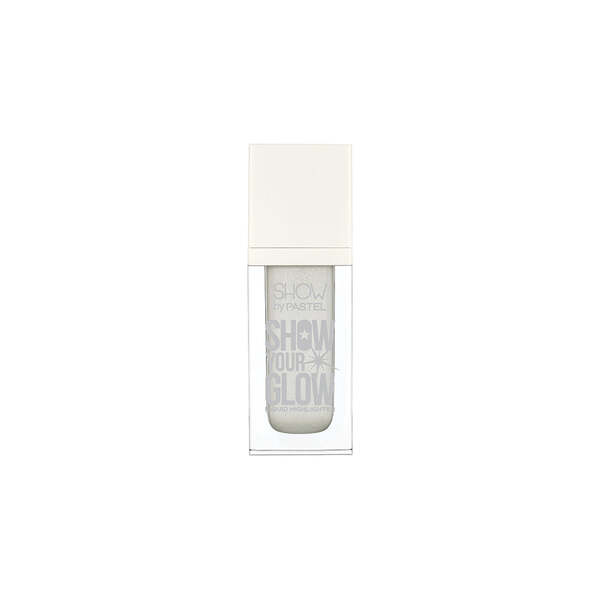 Iluminator lichid Pastel Cosmetics Show Your Glow, argintiu, 70 ml