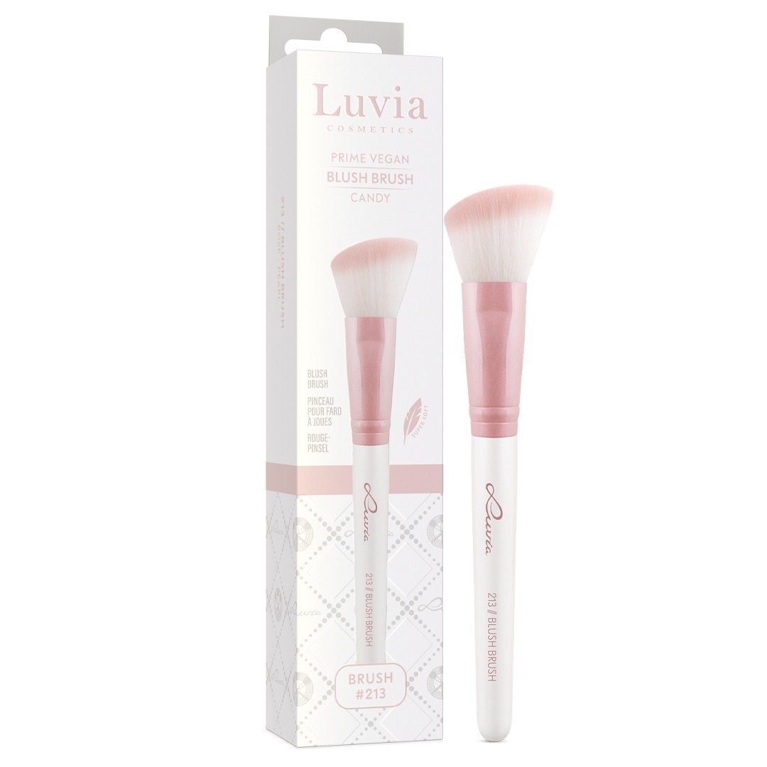 Luvia Rouge-børste 213 // Rouge-børste – Prime Vegan Candy – 1 stk.