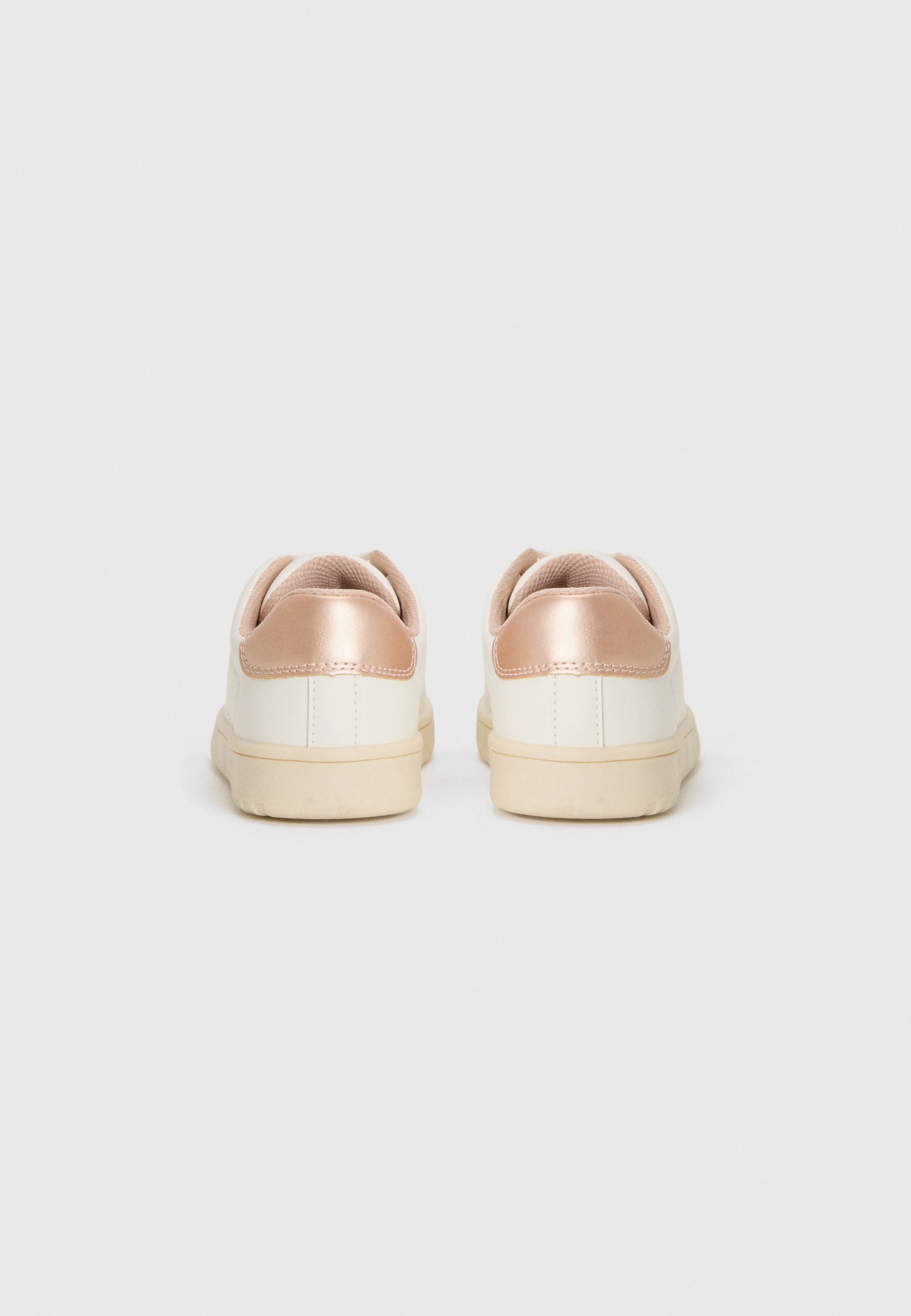Tommy Hilfiger JACK UNISEX - Scarpe da ginnastica - color bianco sporco/oro rosa
