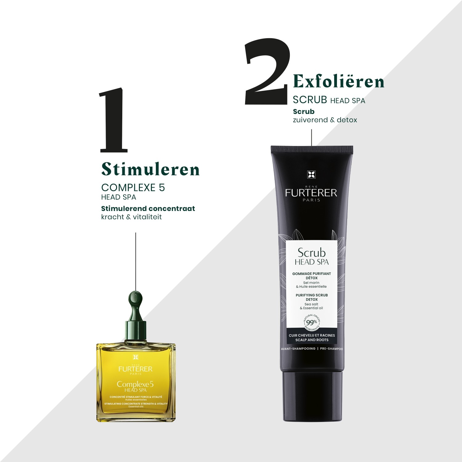 René Furterer galvos odos šveitiklis, valomasis šveitiklis, detoksikuojantis – 150 ml