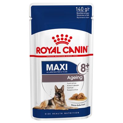 Royal Canin Maxi Ageing 8+ en salsa