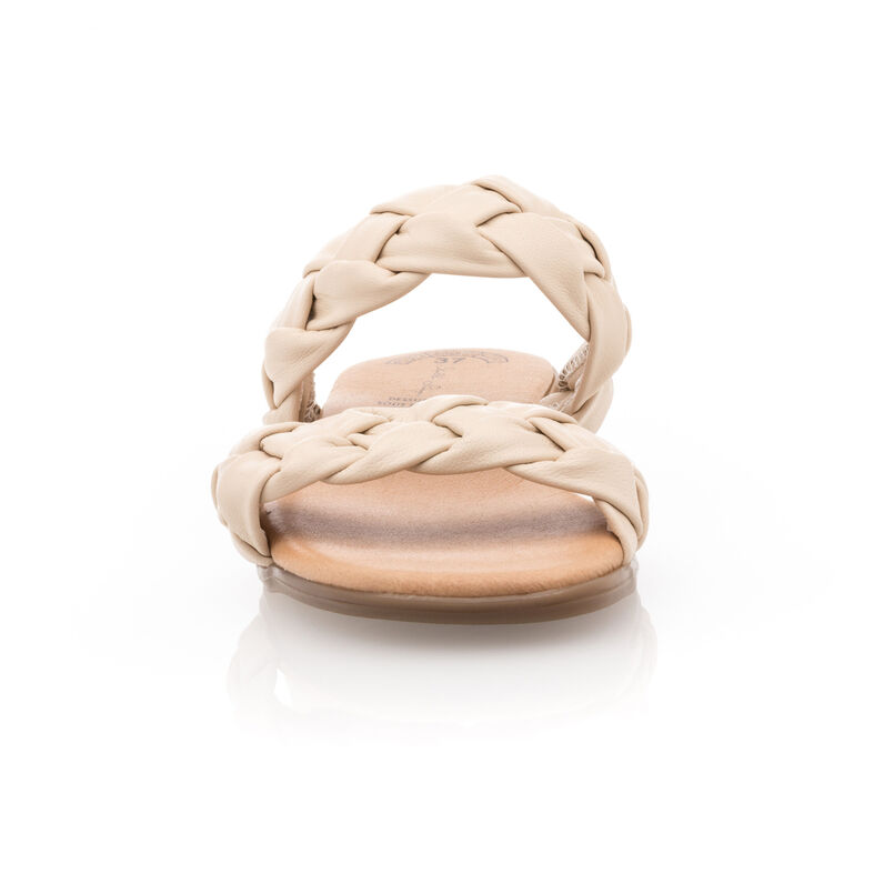 Beige Women's Mules/Clogs