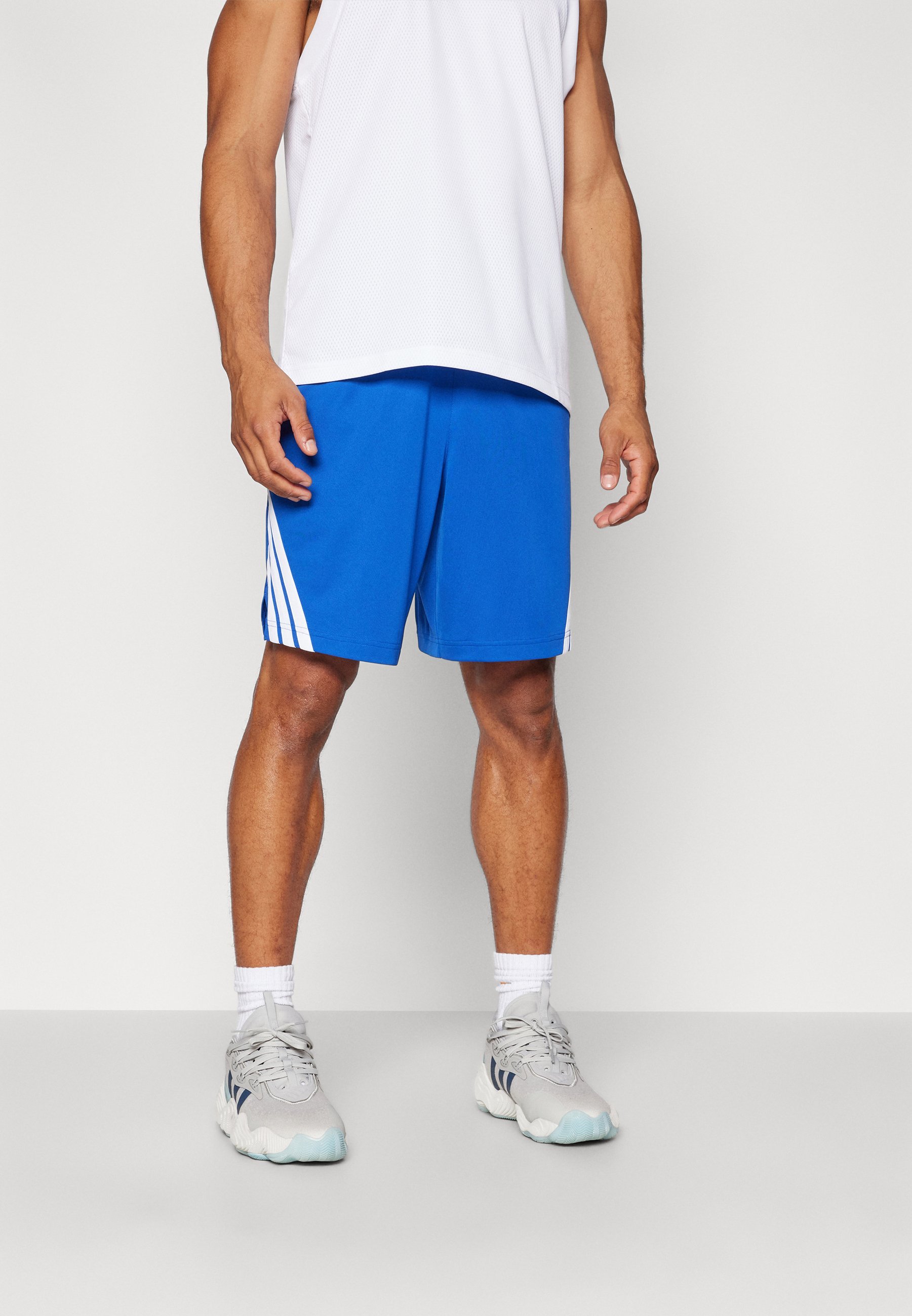 adidas Performance 3-STRIPES - Sportshorts - team koningsblauw/wit