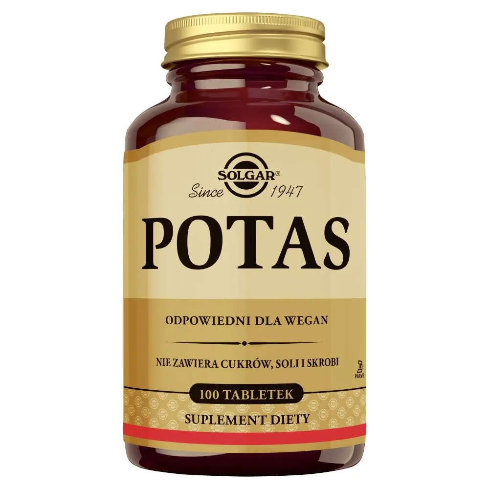 Solgar Potas tabletki