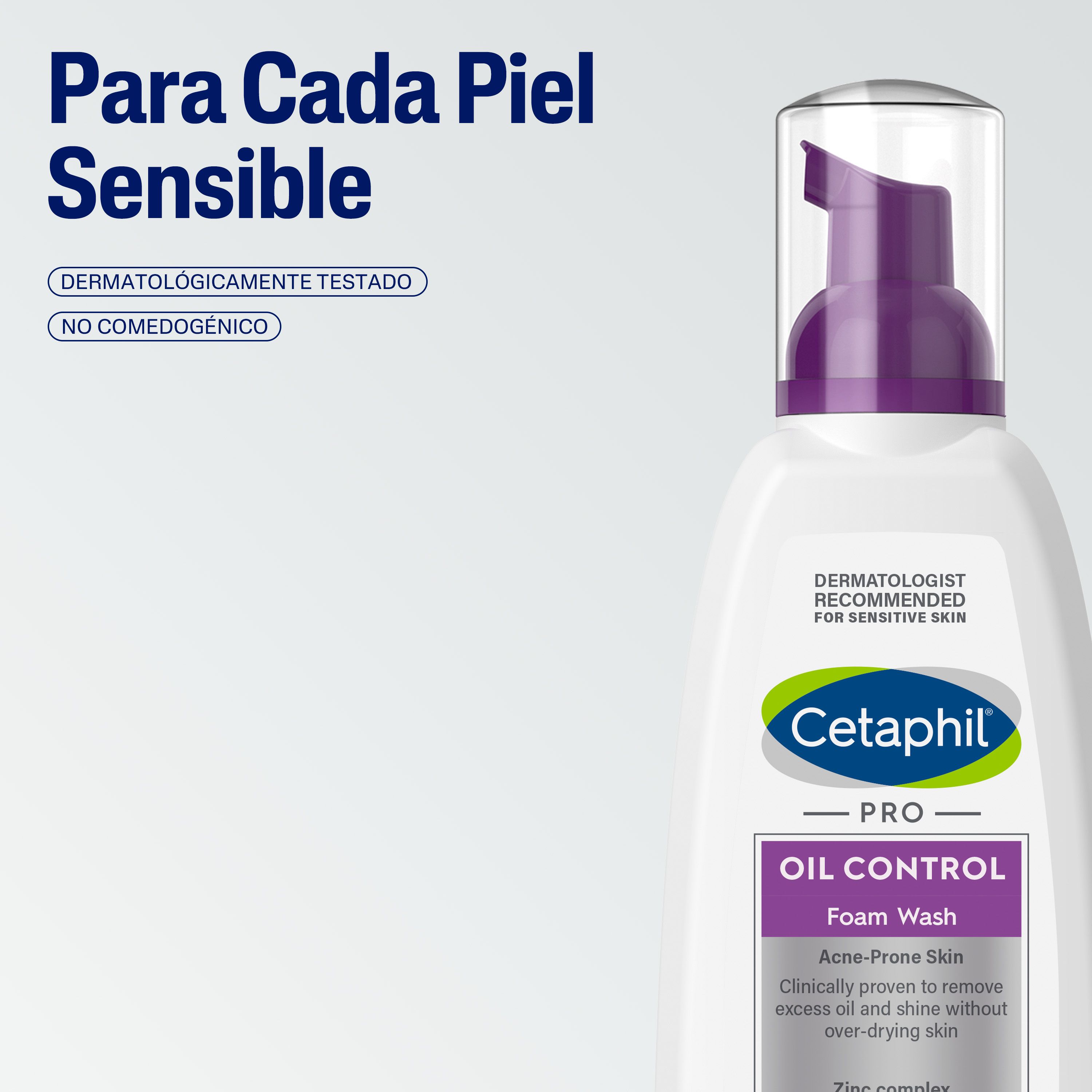 Pro Oil Control tīrīšanas putas Sejas tīrīšana no aptiekas
