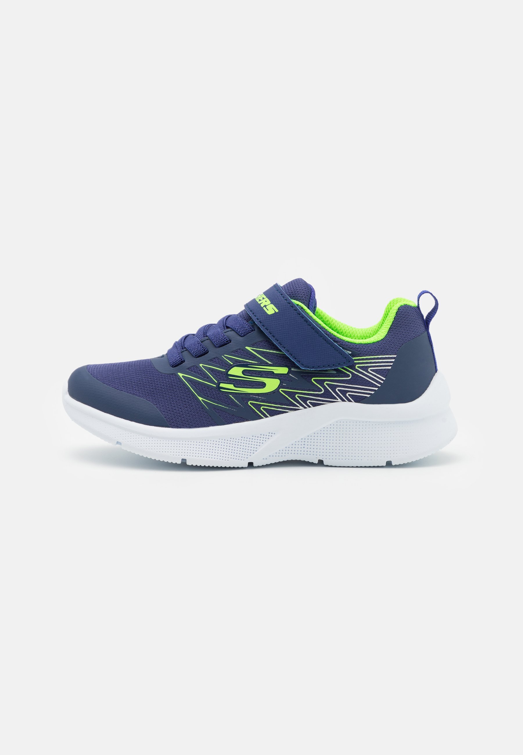 MICROSPEC - Joggesko - navy/lime/silverSkechers