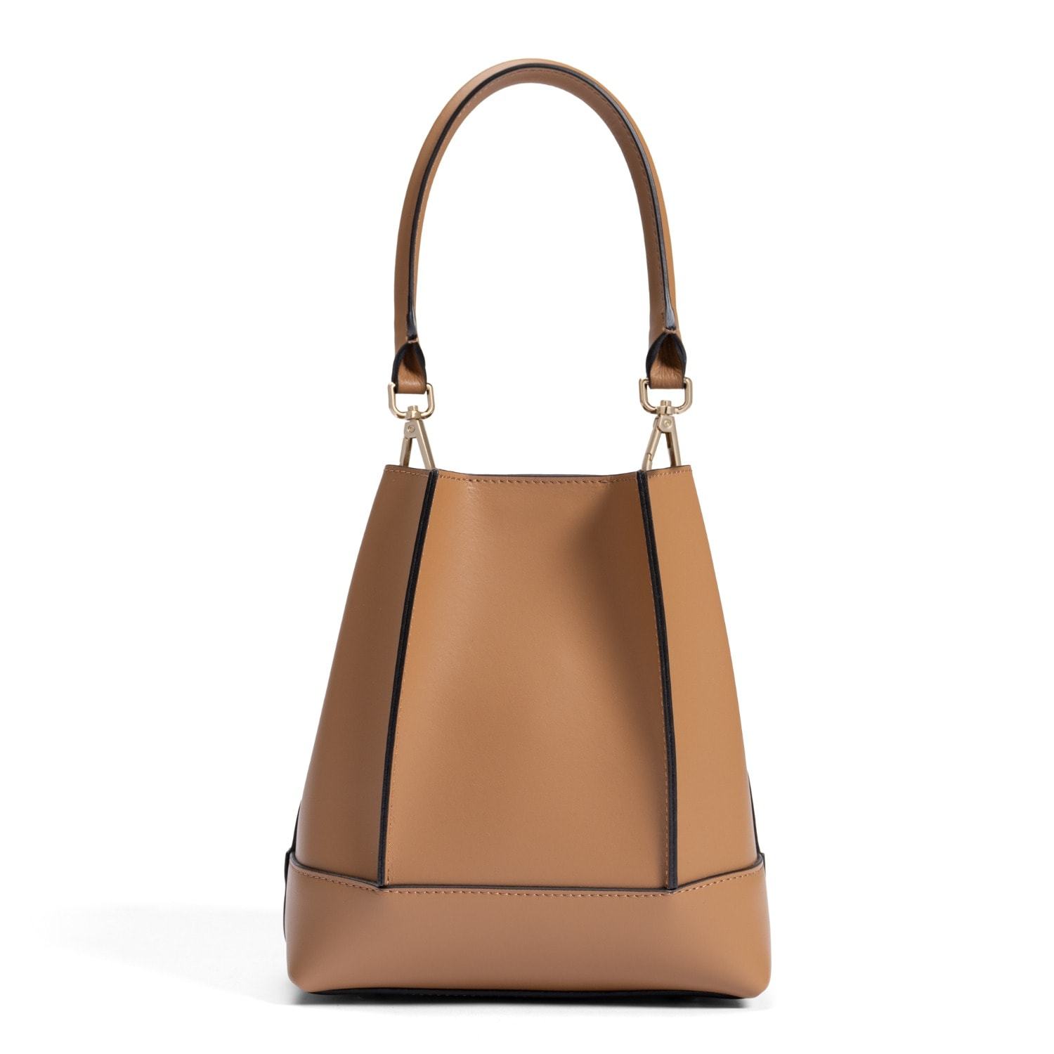 Kabelka Isabel Bernard Isabel Bernard Femme Forte Minette Camel - teľacia koža - IB21114