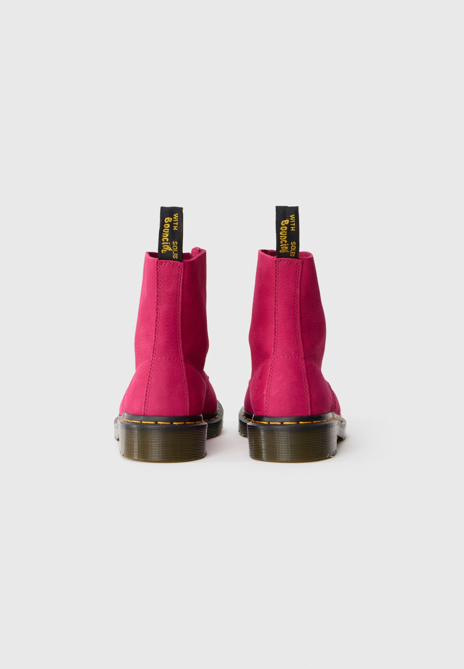 Dr. Martens PASCAL 8 UNISEX - Enkellaarsjes met vetersluiting - fuchsia roze