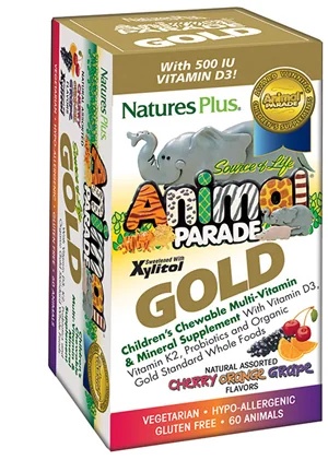 NATURE'S PLUS Animal Parade Gold Asortované