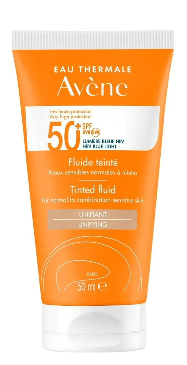 Avène Sun Bardzo Wysoka Ochrona Przeciwsłoneczna Fluid koloryzujący SPF50+
