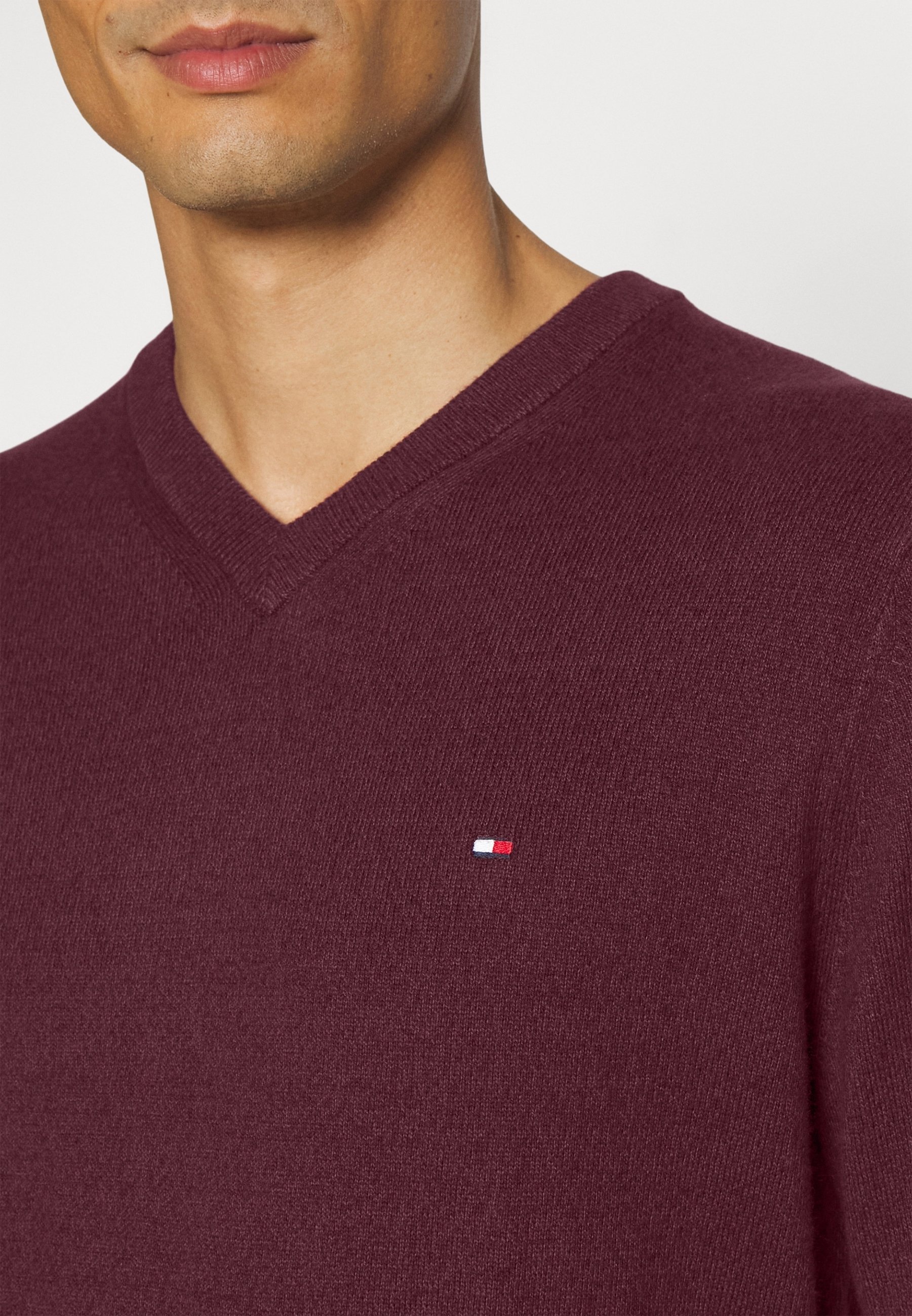 Tommy Hilfiger trui - gemêleerd bordeauxrood