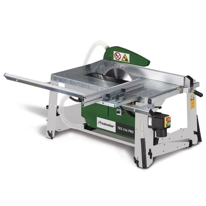 Sierra de mesa para madera, ø 315 mm, 400 V, Holzstar TKS316PRO230V