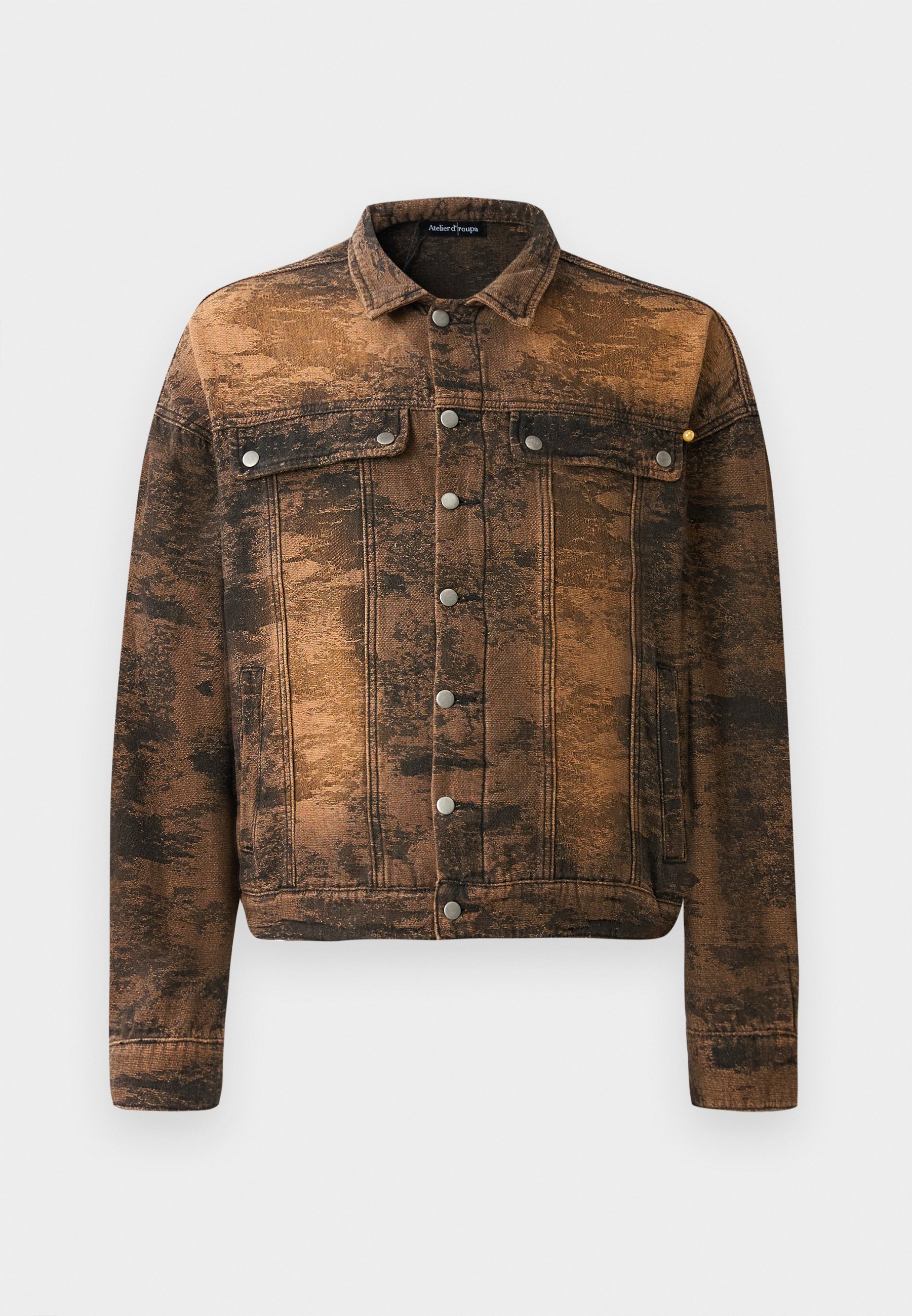 laboratorio di abbigliamento con giacche di jeans