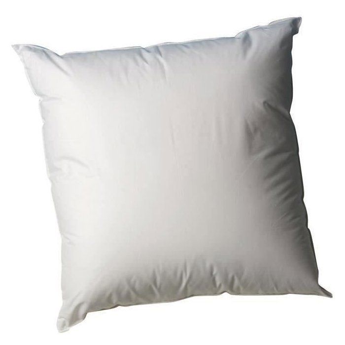 Cojín de algodón BLANREVE - 60 x 60 cm - Blanco